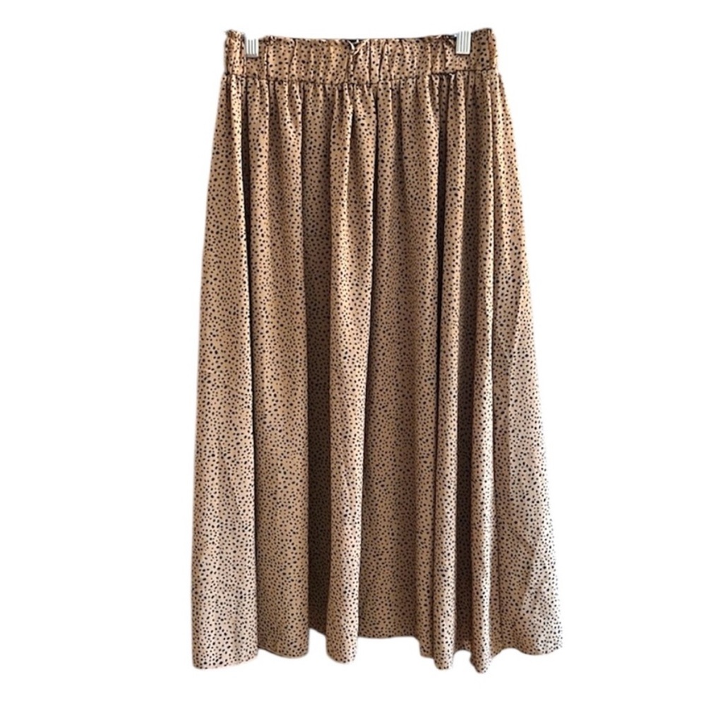 Maxi Skirt Animal Print Size 6 Stretch